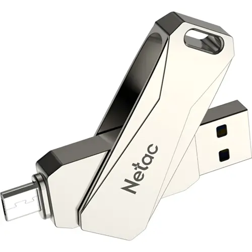 FLASH Memory Netac USB 64GB 3.2+Tipo C