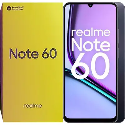 Celular Realme Note 60 4/128 Marble Black