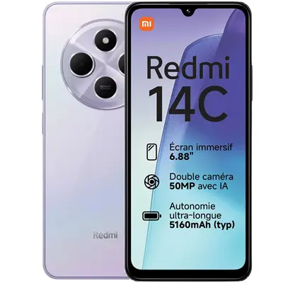 Celular Redmi 14C 8/256 Dreamy Purple