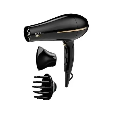 Secadora de pelo Gama 2200W Bora-DW Gold Dc